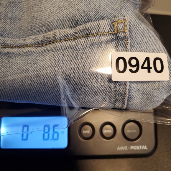 Sincerely Jules Cutoff Shorts Juniors Sz 1 / 25 Frayed Hem Denim Jean Mid-Rise - Picture 6 of 6